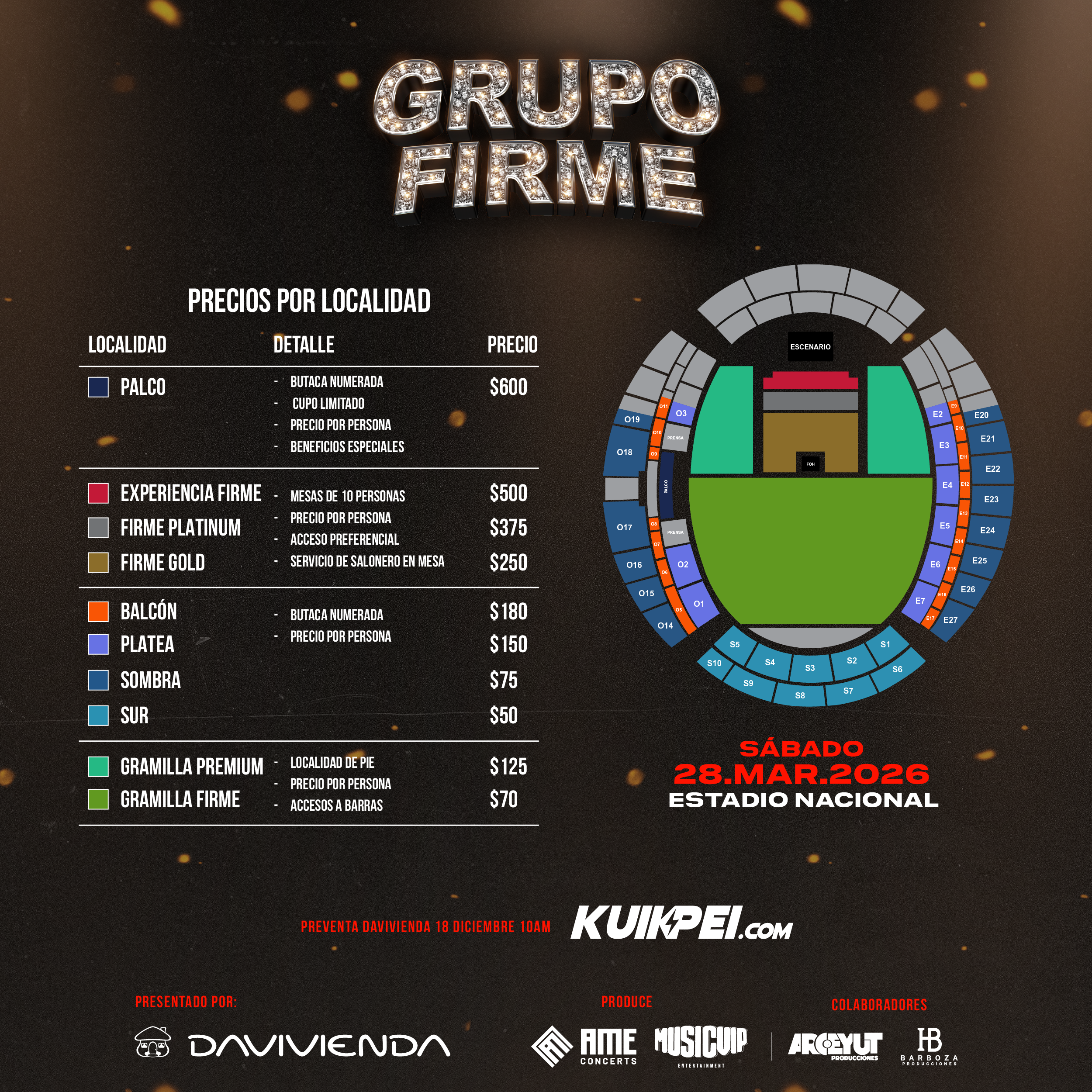 GRUPO FIRME LLEGA A COSTA RICA POR SEGUNDA OCASIÓN